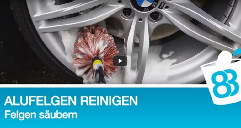 Alufelgen reinigen