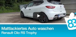 Mattlackiertes oder mattfoliertes Auto richtig pflegen