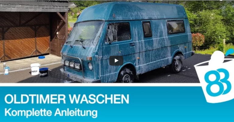 Oldtimer waschen
