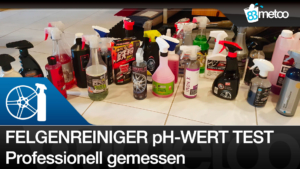 Felgenreiniger pH-Wert