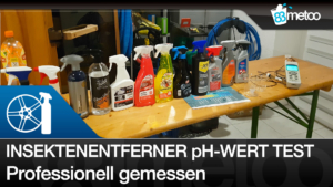 Insektenentferner pH-Wert