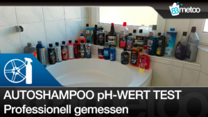 Autoshampoo pH-Wert