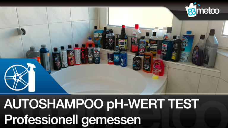 Autoshampoo pH-Wert