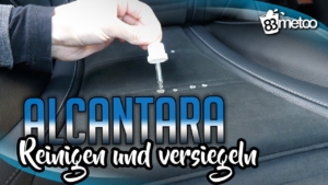 Alcantara reinigen und versiegeln