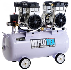 3000W 4PS Silent Flüsterkompressor Druckluftkompressor 65dB leise ölfrei flüster Kompressor Compressor IMPLOTEX - 1