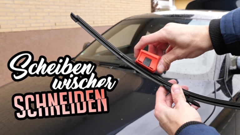 scheibenwischer schneiden