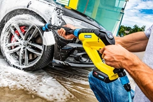 GLORIA Schaum Set für MultiJet 18V - Zubehör für mobilen Akku-Hochdruckreiniger zur Ausbringung von Reinigungsschaum (Schaumdüse mit Flachstrahl, perfekt für die Autoreinigung) - 2