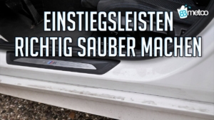 Auto Einstiegsleisten reinigen