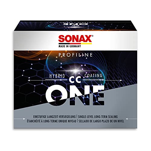 SONAX PROFILINE HybridCoating CC One (50 ml) Langzeitversiegelung, mehr Farbtiefe und weiche schmutzabweisende wachsartige Oberflächen, bis zu 15 Monaten Schutz | Art-Nr. 02670000 - 1
