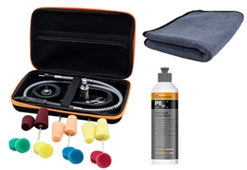 ADVANTUSE Liquid Elements Mini Nano Polisher Sets - (Polisher Set + 250ml P6.01 One Cut Politur) - 1