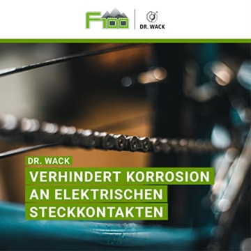 Dr. Wack 2831 - F100 eBike-Öl – Tropfflasche I 50 ml I Premium Fahrrad Ketten- & Kontaktöl für weniger Reibung & Verschleiß I Kettenöl für E-Bike I Hochwertige Fahrradpflege – Made in Germany - 2