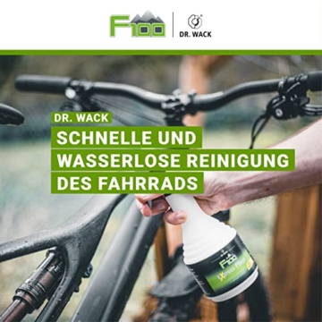 Dr. Wack - F100 Express-Pflege 500 ml I Premium Reinigung & Pflege für das komplette Fahrrad I Reinigung ohne Wasser I Hochwertige Fahrradpflege – Made in Germany - 2