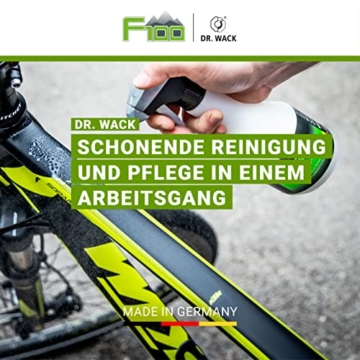 Dr. Wack - F100 Express-Pflege 500 ml I Premium Reinigung & Pflege für das komplette Fahrrad I Reinigung ohne Wasser I Hochwertige Fahrradpflege – Made in Germany - 3