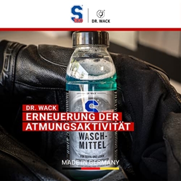 DR. WACK - S100 Funktions-Waschmittel 300 ml I Flüssig-Waschmittel für Motorradbekleidung aIler Art I Hochwertige Motorradpflege – Made in Germany - 3