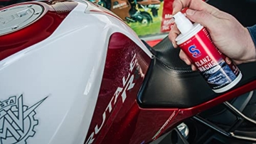 Dr. Wack - S100 Glanz-Wachs Spray mit Carnauba-Wachs 250 ml I Premium Motorrad-Sprühwachs für alle Motorräder I Für alle Oberflächen geeignet I Hochwertige Motorradpflege – Made in Germany - 3