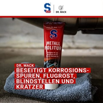 Dr. Wack - S100 Metallpolitur 100 ml I Premium Motorrad-Politur für alle Motorräder I Für alle Metallteile geeignet I Hochwertige Motorradpflege – Made in Germany - 2