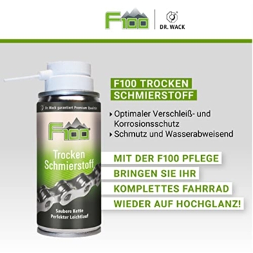 Dr. Wack Winora F100 Trocken Schmierstoff Spray 2172807400, schwarz, 10 x 15cm, 2890 - 4