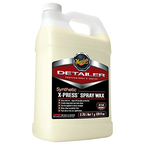 Meguiar's D15601 Detailer Synthetic X-Press Spray Wax Sprühwachs, 3.78L - 1