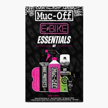 Muc-Off eBike Essentials Kit - Essentials zum Reinigen und Schützen Ihres E-Bikes - Enthält Muc-Off Fahrradreiniger, Bike Protect und Mehr - 2