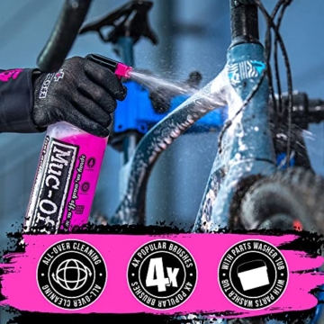 Muc-Off MUC250 Fahrrad-reinigungsset, Mehrfarbig, Standard - 3