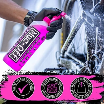 Muc-Off MUC936 Fahrrad Essentials Kit, Mehrfarbig, STANDARD - 3