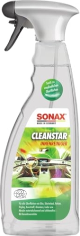 SONAX CleanStar (750 ml) für alle Oberflächen im Autoinnenraum wie z.B. Glas, Polster, Kunststoff, Leder usw. | Art-Nr. 02534000 - 1