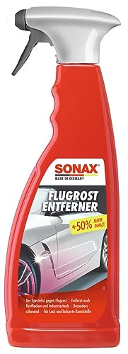 SONAX FlugrostEntferner (750 ml) entfernt aggressive Flugrost-Rückstände und Industriestaub von allen Lack- und lackierten Kunststoffoberflächen | Art-Nr. 05134000 - 1