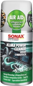 SONAX KlimaPowerCleaner AirAid symbiotisch Ocean-Fresh (100 ml) Klimareiniger sorgt schnell und einfach für langanhaltende Lufthygiene und befreit dauerhaft von lästigen Gerüchen | Art-Nr. 03236000 - 1