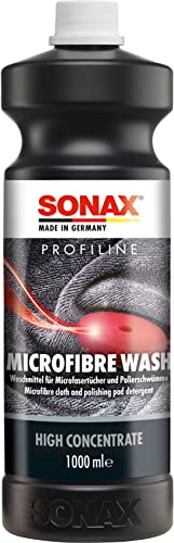 SONAX PROFILINE Microfibre Wash (1 Liter) spezielles Flüssigwaschmittel für Microfasertücher und Polierscheiben | Art-Nr. 04523000 - 1