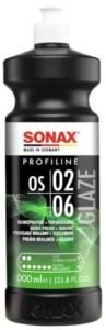 SONAX PROFILINE OS 02-06 (1 Liter) milde All-in-one-Politur mit Schnellversiegelung für Hand- und Maschinenanwendung | Art-Nr. 02473000 - 1