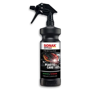 SONAX PROFILINE PlasticCare (1 Liter) Kunststoffpfleger frischt Farben auf, gibt dezenten Glanz und kaschiert Vermattungen und Kratzer auf Kunststoff, Art-Nr. 02054050 - 1