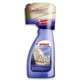 SONAX XTREME LederPflegeMilch (500 ml) Lederreiniger zur schonenden Reinigung und intensiven Pflege von glattem Echt- und Kunstleder, Blau / Art-Nr. 02542410 - 1