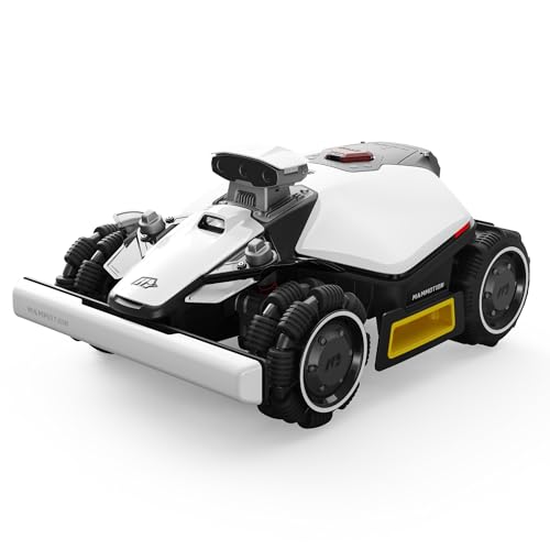 MAMMOTION LUBA Mini 2 AWD 1000 Mähroboter ohne Begrenzungskabel, Empf.1000㎡ Tri-Kamera-AI-Vision & NetRTK-Positionierung, Auto-Mapping, DropMow-Modus, 80% Steigung, Schnitthöhe 20-65mm, 10 Multi-Zonen - 1