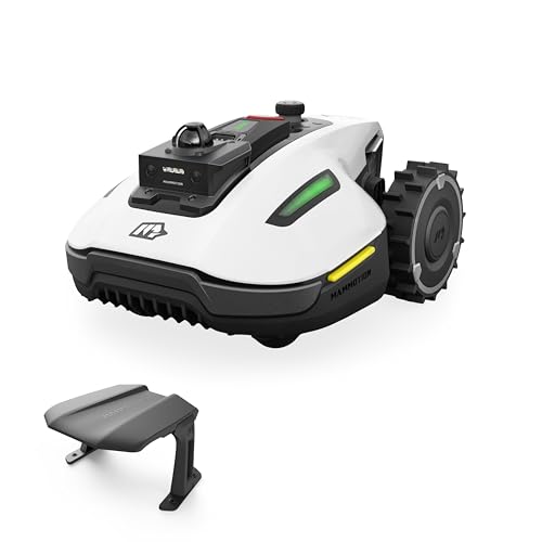 MAMMOTION YUKA mini 2 1000 Mähroboter ohne Begrenzungskabel, empfohlen für 1000 m², 360°-LiDAR + Kameranavigation mit KI-Steuerung, Erkennung von > 300 Hindernissen (YUKA mini 2 1000+Garage) - 1