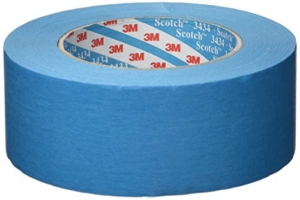 3M Scotch® 3434 Blaues Elastikband 110°C, 50mm x 50m, 07899 - 1