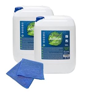 baytronic 20 L 2X AGROLA AdBlue® inkl. Füllschlauch 10 L + Microfasertuch blau - für Diesel Autos wie BMW, VW & Audi - 1