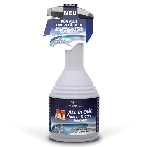 DR. WACK - A1 All in One Innen- & Glasreiniger 500 ml - Autoinnenreiniger - 1