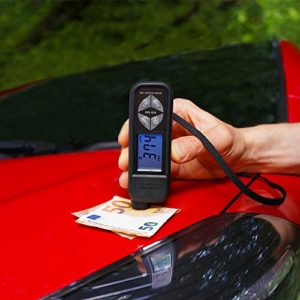 ETARI® MD 666 Schichtdickenmessgerät, Auto Lackschichtenmesser für Eisen und Alu-Karosserien, Lackdickenmessgerät, Lackmessgerät mit Selbstkalibrierung - 1