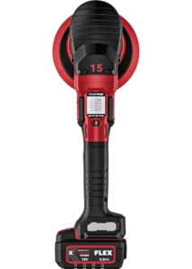 Flex Akku-Exzenterpolierer mit Freilauf 18 V XCE 8 150 18-EC Set (mit Gasgebeschalter, einfache Drehzahlverstellung, ergonomisch) 533021 - 1