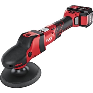 Flex Akku Rotationspolierer PE 150 18.0-EC/5.0 Set (max. Polierkörper ø 160 mm, max. Stützteller ø 150 mm, Poliermaschine, Leerlaufdrehzahl 150-1450 /min) 447.153 - 1