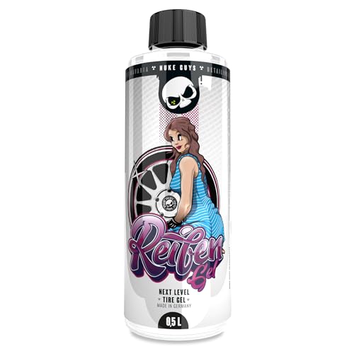 Nuke Guys Auto Reifengel 500ml Reifenpflege - pflegt und schützt den Gummi der Reifen - für intensives Schwarz - neuwertige Optik und langanhaltender Glanz - 1