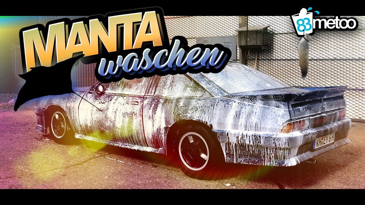 Opel Manta B Fahrzeugpflege und Probefahrt | 83metoo