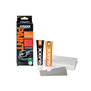 QUIXX Scratch Remover | Lack Kratzer-Entferner Set | beseitigt kleinere Schrammen, Kratzer und Farbspuren aus Glanz- und Metallic-Lacken | überlegene Wirkung dank PD-Technology - 1