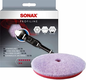 SONAX HybridwollPad 165 DA(1 Stück) | Effektives Schleifpad für Exzenterpoliermaschinen | Art-Nr. 04941000 - 1