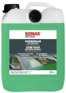 SONAX ScheibenKlar (5 Liter) Glasreiniger | zum Entfernen von Silikon-, Öl- und Insektenverschmutzungen von Fahrzeugscheiben und Scheinwerfern - 1