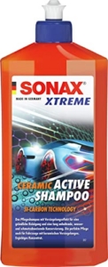 SONAX Xtreme Ceramic ActiveShampoo (500 ml) Autoshampoo | Pflegeshampoo mit Versiegelung – reinigt gründlich & schützt langanhaltend mit wasser- & schmutzabweisender Konservierung - 1