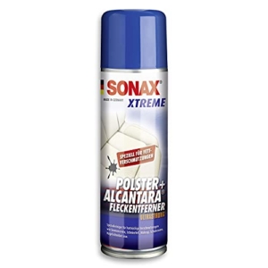 SONAX Xtreme Polster- & Alcantara FleckEntferner (300 ml) für hartnäckige Verschmutzungen wie Sonnencreme, Schmierfett, Makeup, Schuhcreme, Kugelschreiber usw. | Art.-Nr. 02522000 - 1