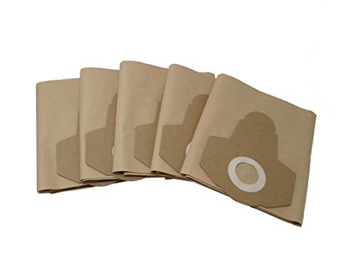 Staubsaugerbeutel braun 5 er Pack passend für Caramba NTS CP-WDE 1511 P - 1